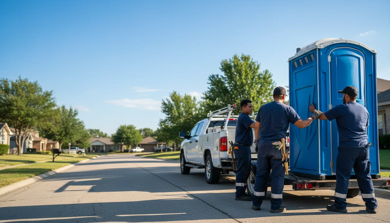 Portable Toilet Rental in Benton, LA near me
